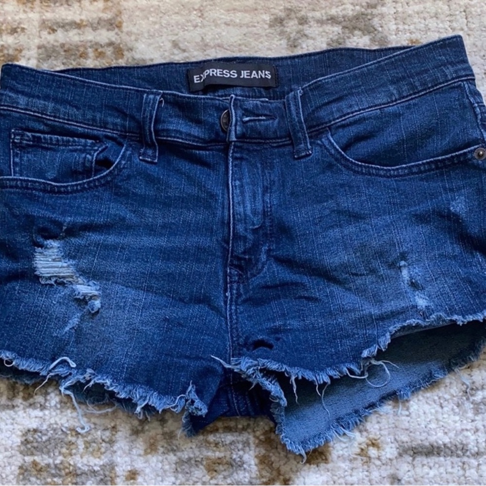 Express jeans shorts 6